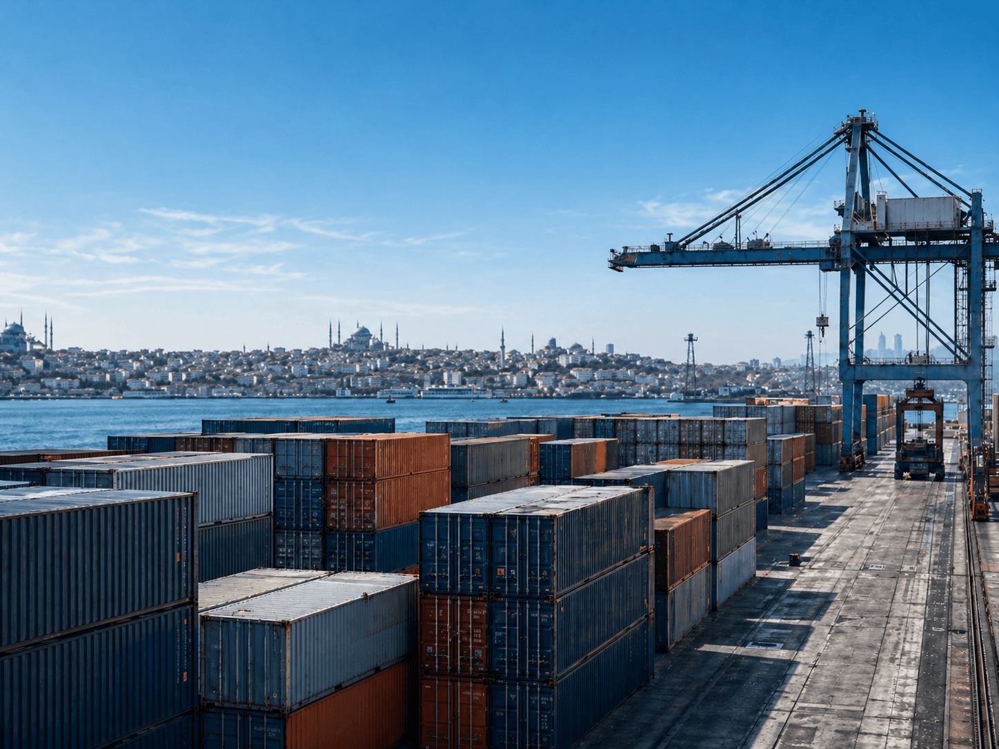Istanbul container terminal — bonded warehousing and customs logistics